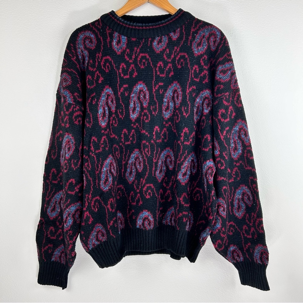 Vintage Cambio Crewneck Italian Made Sweater. Size XL.